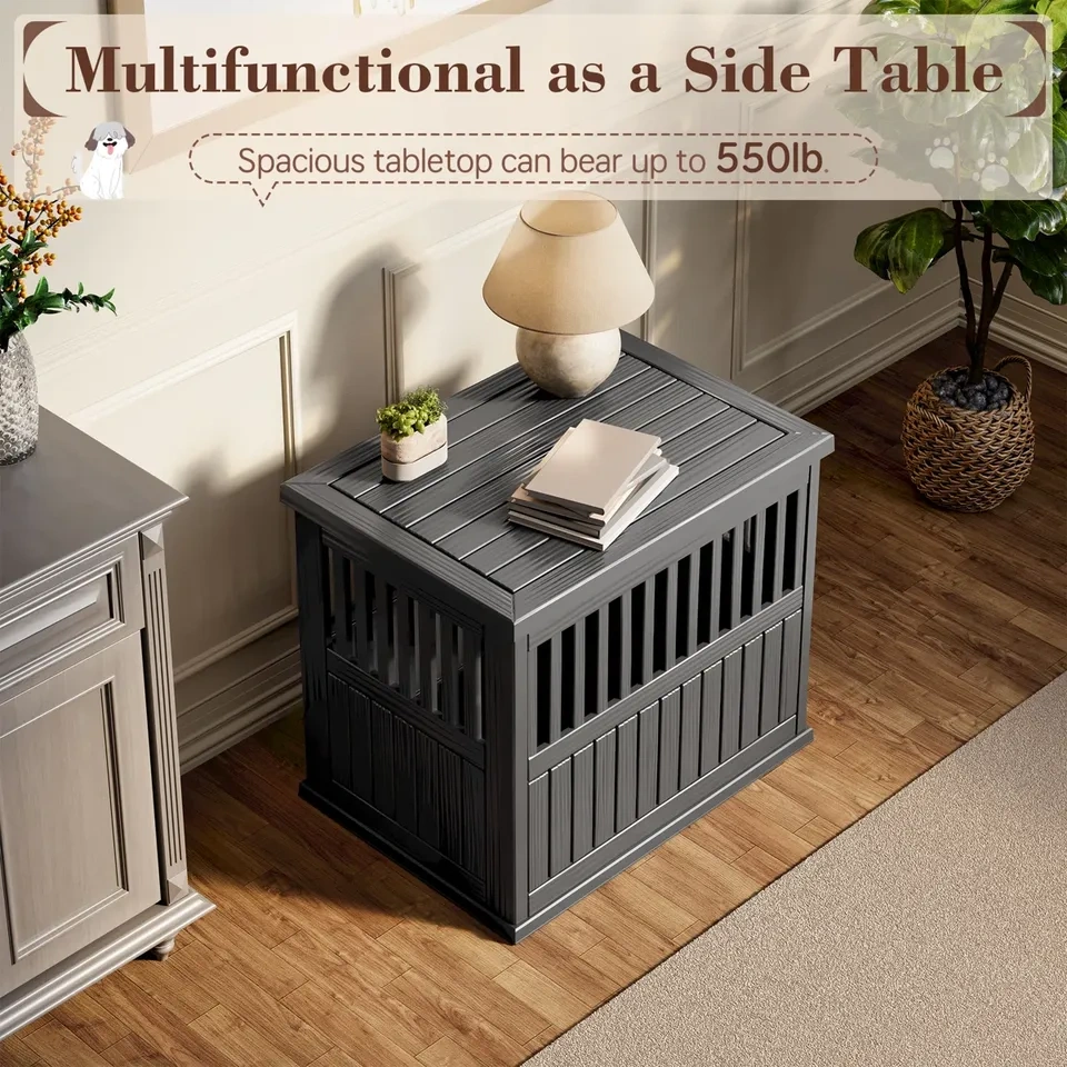 Dog Crate Furniture - Decorative Corner Dog House - photo 4