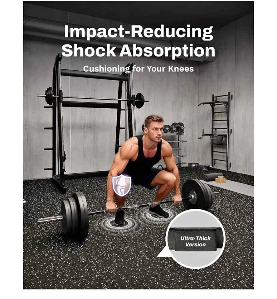 Brand new Gym Mats 48 Sq Ft, 12 Tiles, 0.79" Extra Thick
