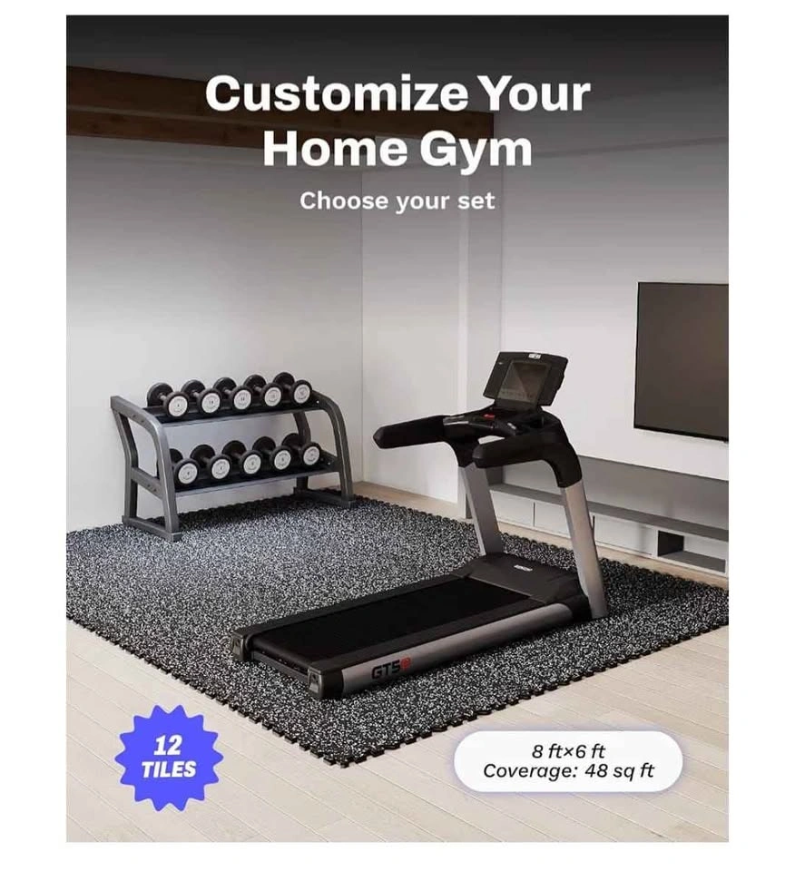 Brand new Gym Mats 48 Sq Ft, 12 Tiles, 0.79" Extra Thick - photo 3
