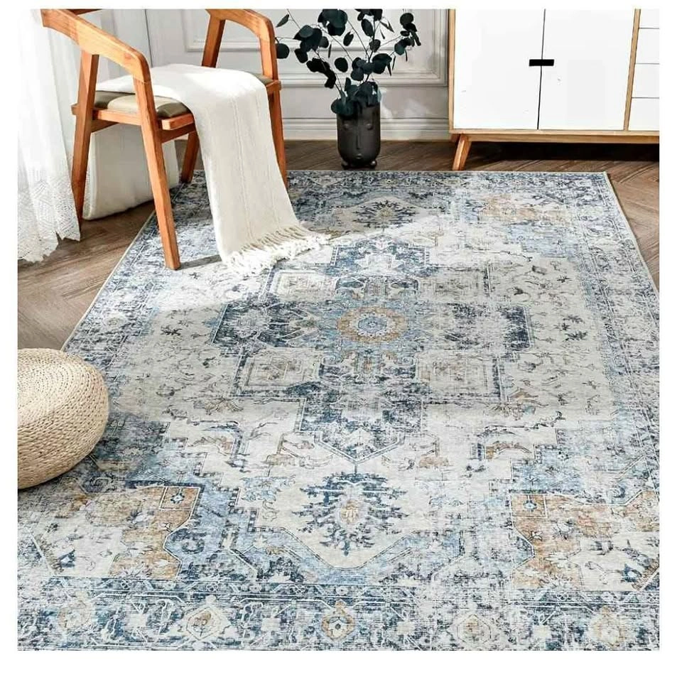 Brand new 6x9 ft Washable Vintage Traditional Area Rug