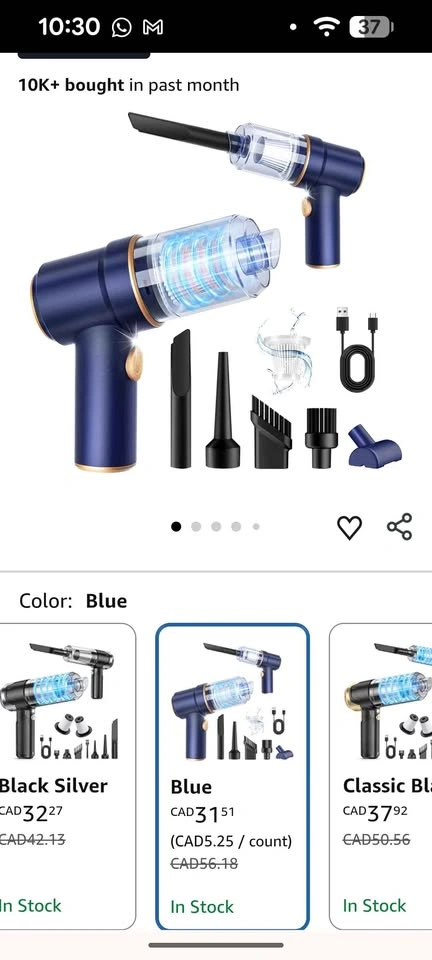 Multi Function Cordless Vacuum (car & home) - photo 5