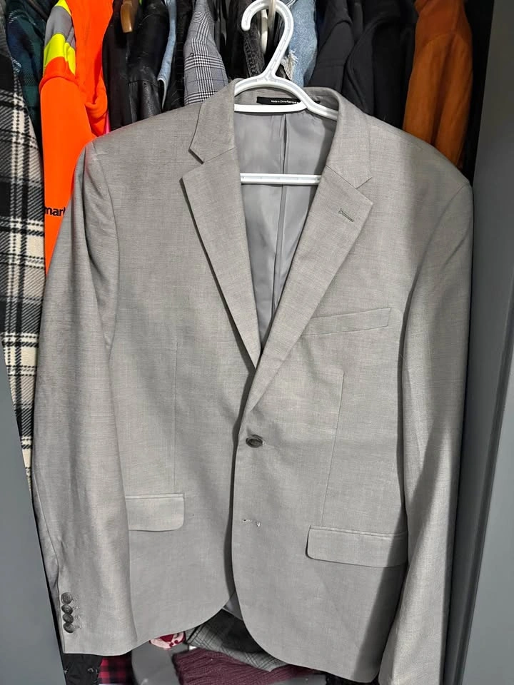 H&M Coolmax Slim Fit Blazer Jacket US 40R