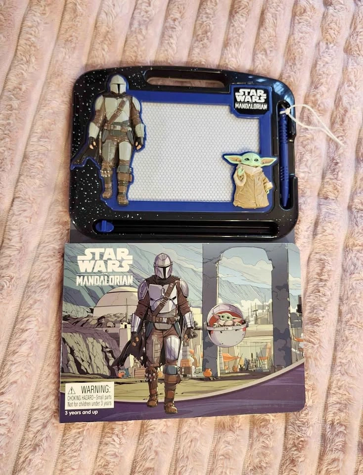 Phidal Star Wars The Mandalorian Magnetic Drawing Book
