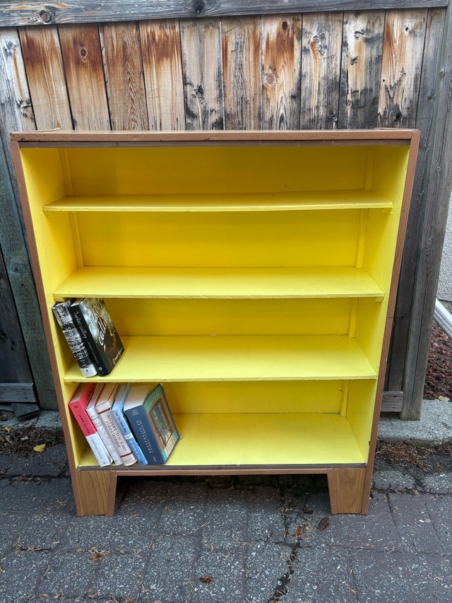 Vintage Wooden Bookcase