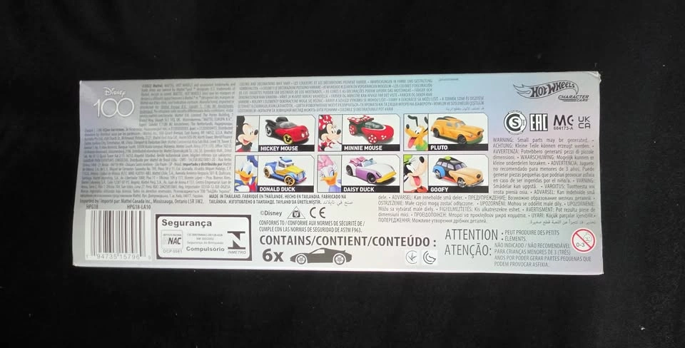 Hot Wheels Disney 100 Character Cars 6-Pack - photo 3