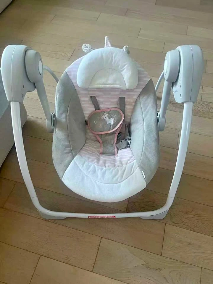 Ingenuity Portable Baby Swing - Unicorn Edition