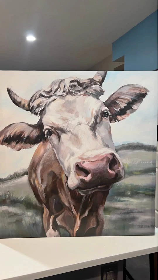 Cow print/picture