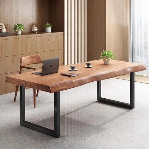 Solid Wood Desk 47in – Computer Desk / Small Dining - photo 3