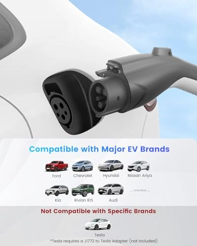 EVDANCE Portable EV Charger Level 1 & 2 - 16A Smart EVSE - photo 5