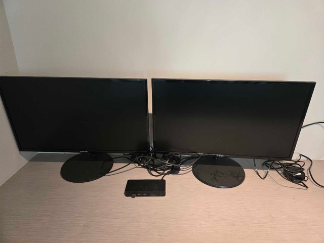 Dual 27" Monitors - Samsung Displays & Dell Dock