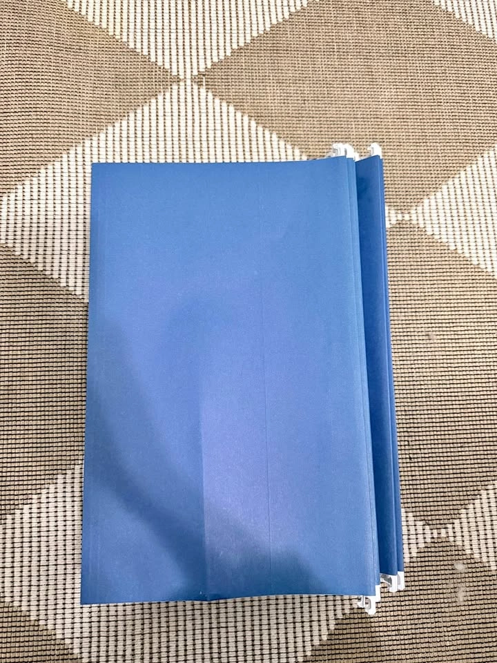 Legal file folders hanging x 24