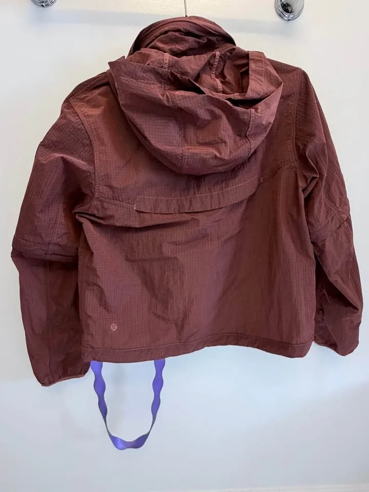 Lululemon Ripstop Convertible hiking jacket sz 4 - photo 2