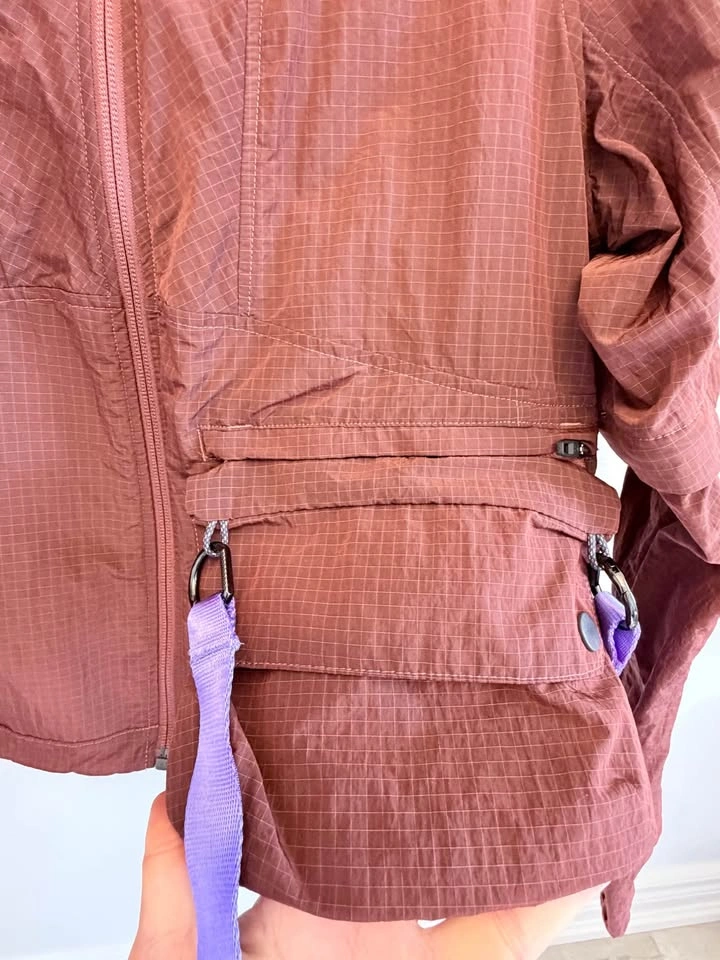 Lululemon Ripstop Convertible hiking jacket sz 4 - photo 4