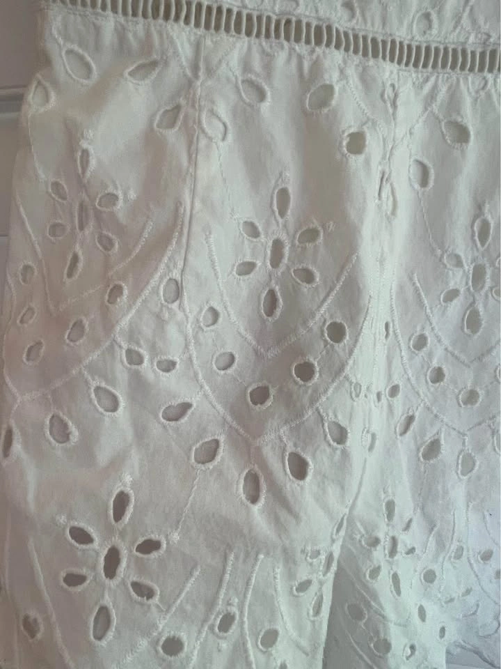 Abercrombie Cotton Eyelet Romper sz small - photo 5