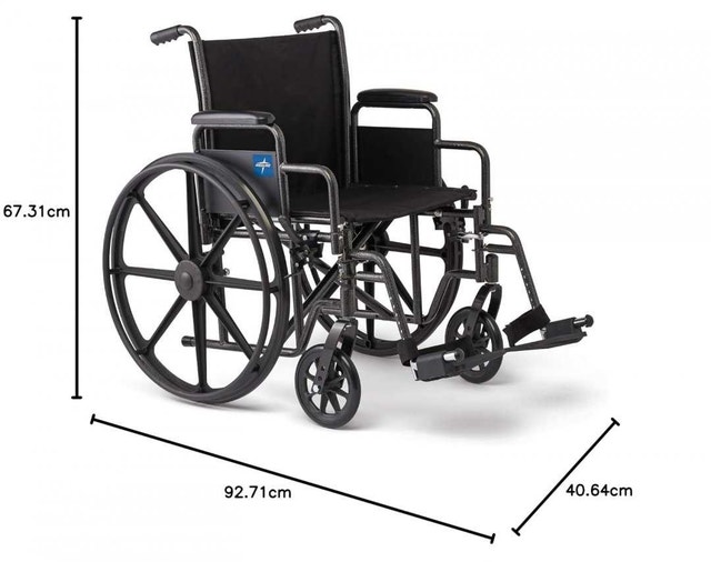 New Medline 16" wheelchair - photo 2