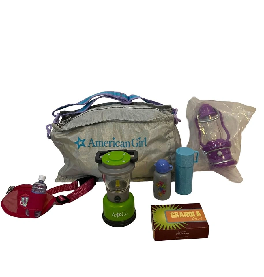 American Girl Doll sleeping bag/camping set