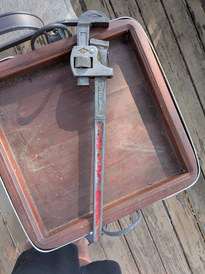 VINTAGE Walworth Stillson Pipe Wrench #24 - photo 2