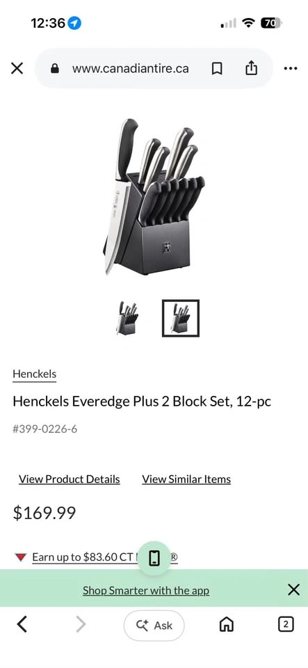 *Brand-New* Henckels Everedge Plus 2 Block Set, 12-pc - photo 2