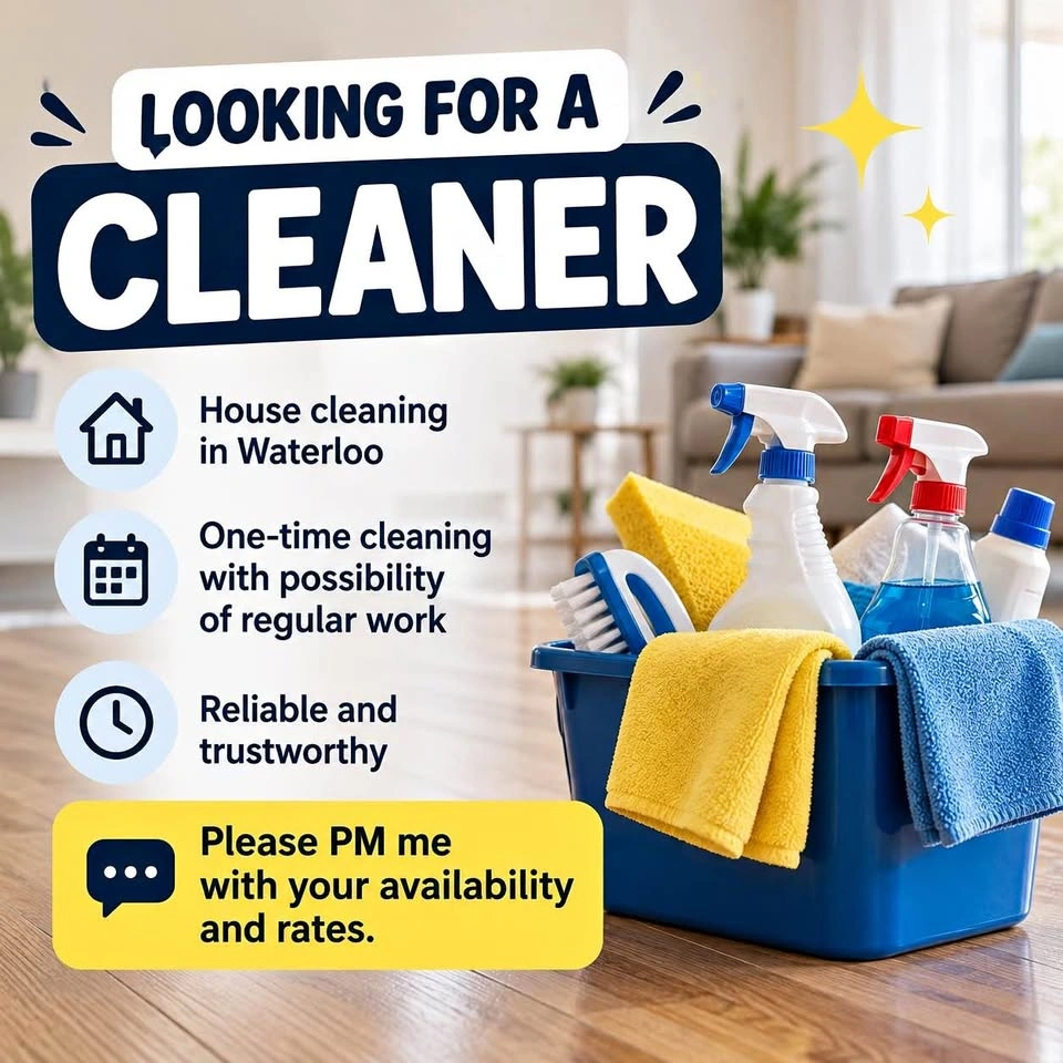Looking for a Cleaner