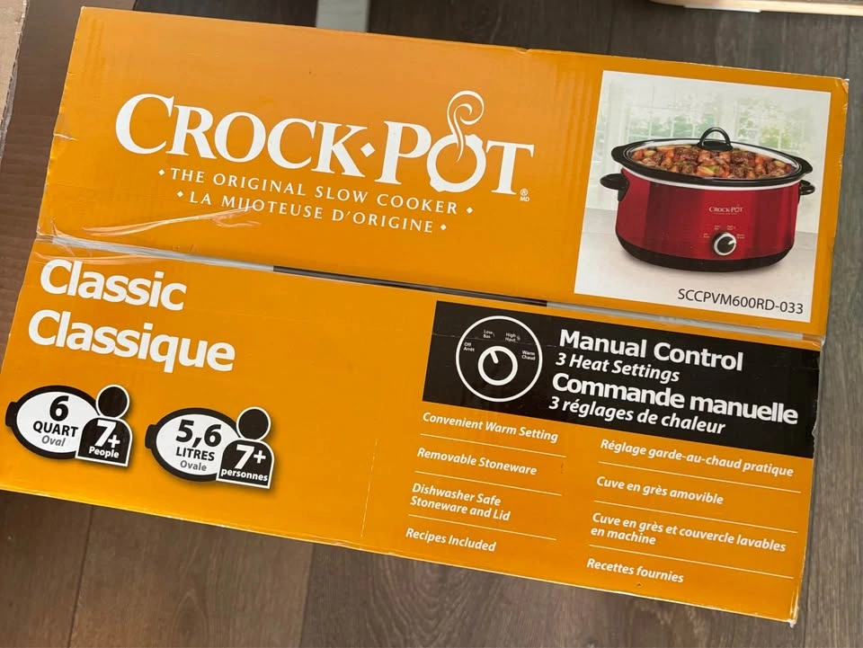 *Brand-New* Crock-Pot Classic Manual 6-Quart Oval Slow Cooker - photo 2