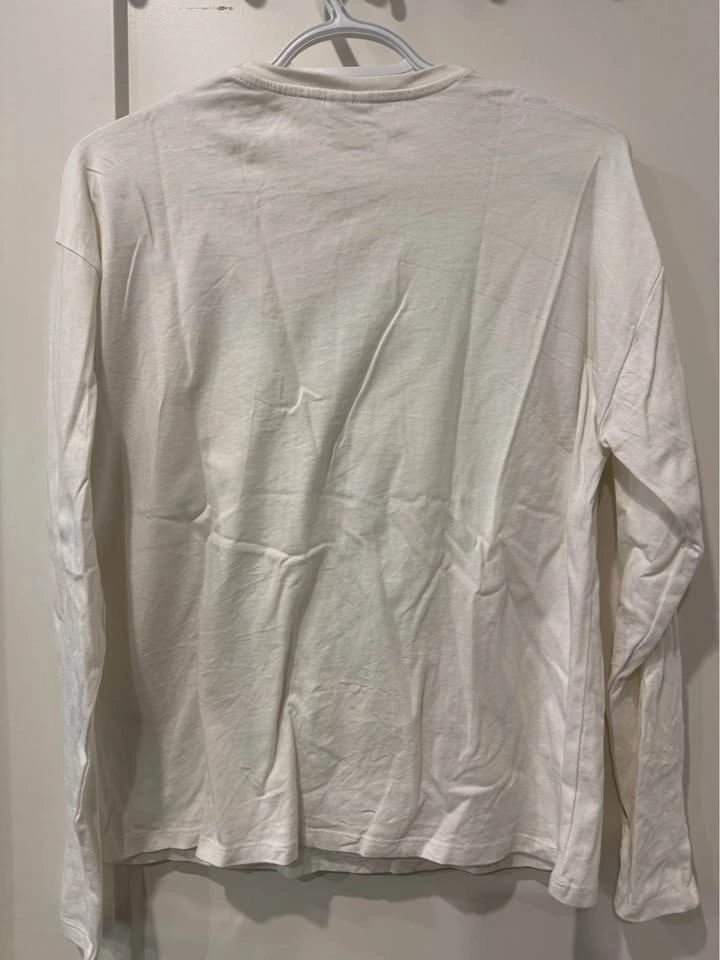 Zara Boys Tie Graphic Long Sleeve T-Shirt Size 13-14 - photo 3