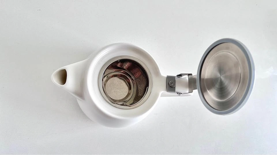 Tealyra Pluto White Porcelain Teapot - photo 2