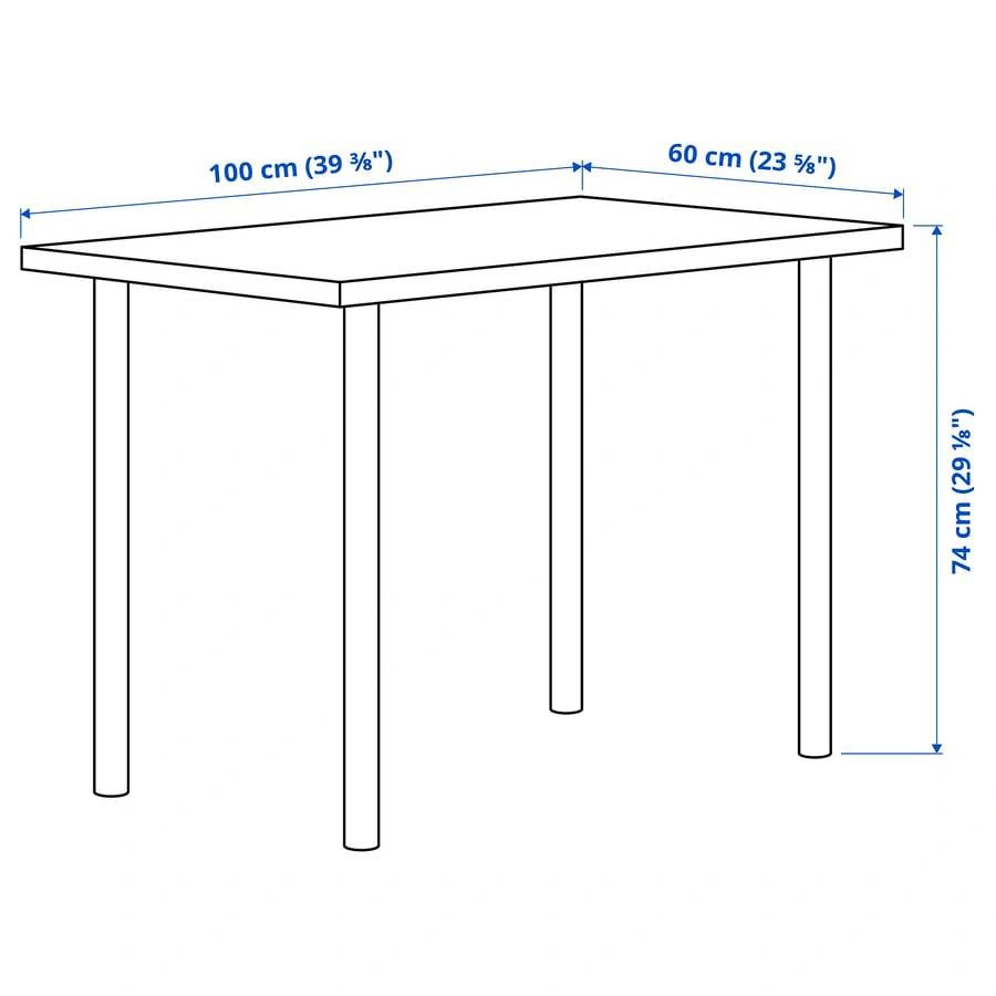 IKEA LINNMON / ADILS 100cm x 60cm Desk - photo 2