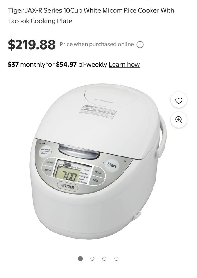 Tiger JAX-R18U 10-Cup Multi-functional Rice Cooker - photo 4