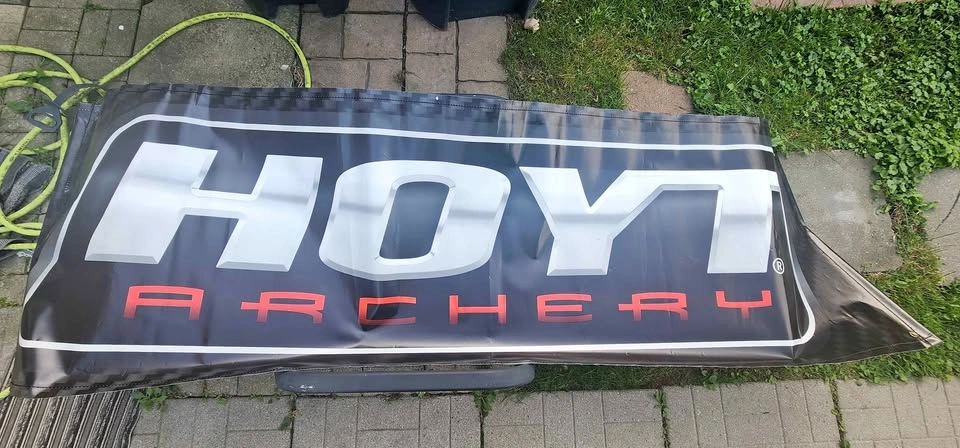 Hoyt Archery Vinyl Banner 8ft x 2.5 ft