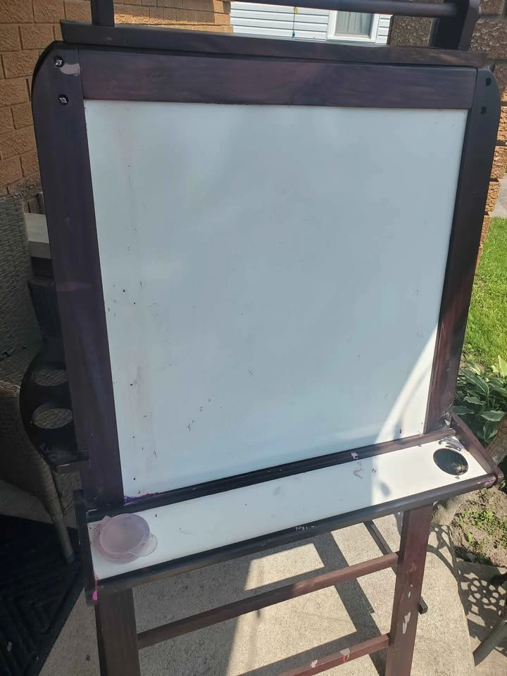Easel / chalk board / white board for kids - photo 2