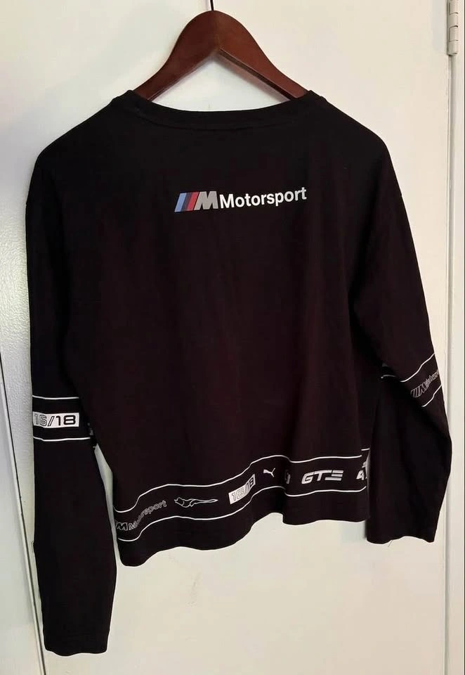 Women's Puma x BMW M Motorsport Long Sleeve Graphic Top - L - photo 2