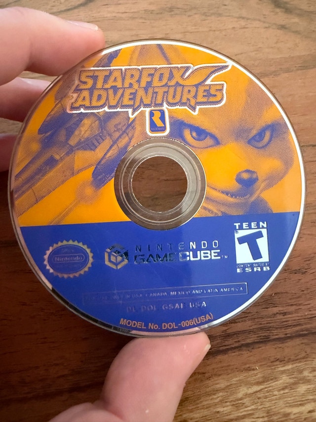 Starfox Adventures Dinosaur Planet GameCube Loose/Tested
