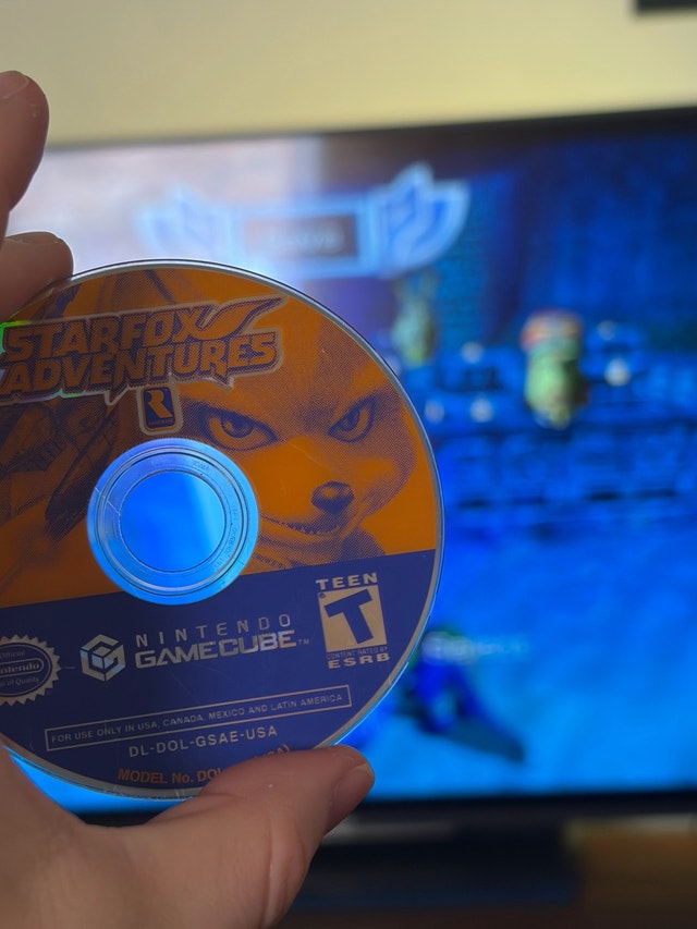 Starfox Adventures Dinosaur Planet GameCube Loose/Tested - photo 3