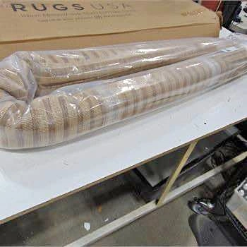 New RUGS USA ALEGRE 9.5'X12' Bordered Area Rug - Tan
