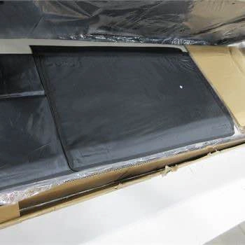 New-ANCTOR QUEEN BED FRAME W/CHARGING STATION, BEIGE - photo 5