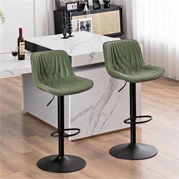 New-YOUNIKE ADJUSTABLE STOOLS, GREEN, 2 available