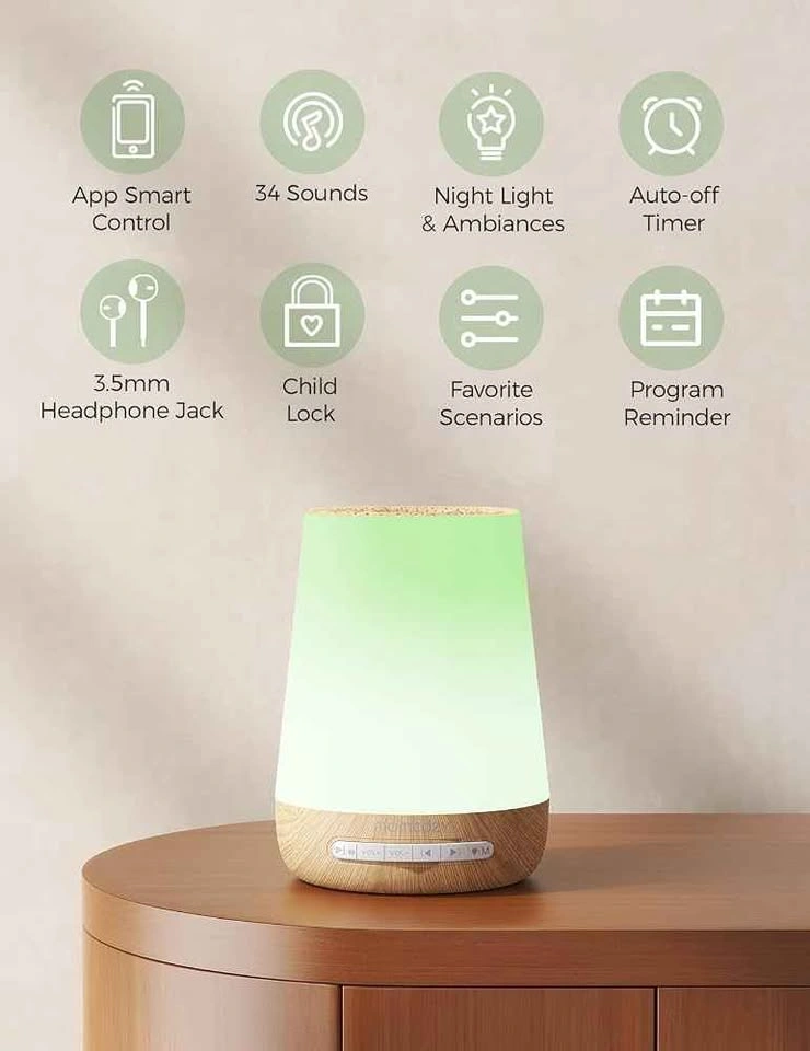New Momcozy Baby Sound Machine with Night Light - photo 3