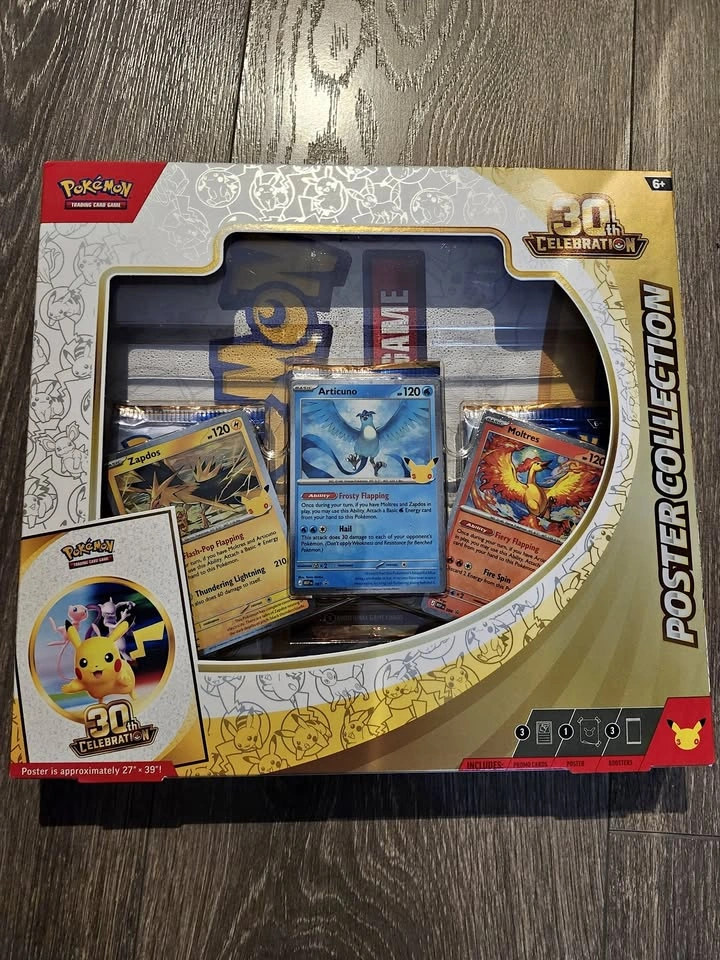 Pokemon 30th Anniversary Celebration Poster Collection