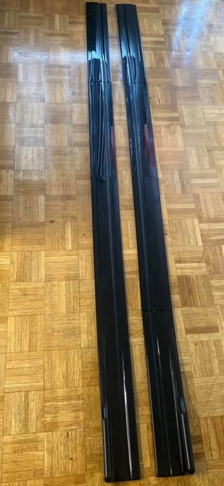 Car side skirt shiny black - photo 3
