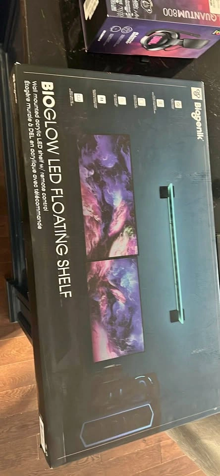 Biogenik Bioglow LED Floating Shelves