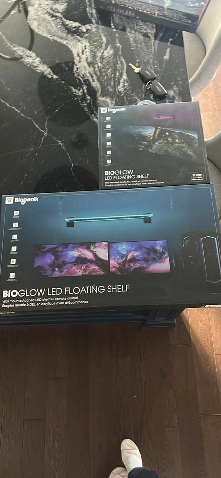 Biogenik Bioglow LED Floating Shelves - photo 2