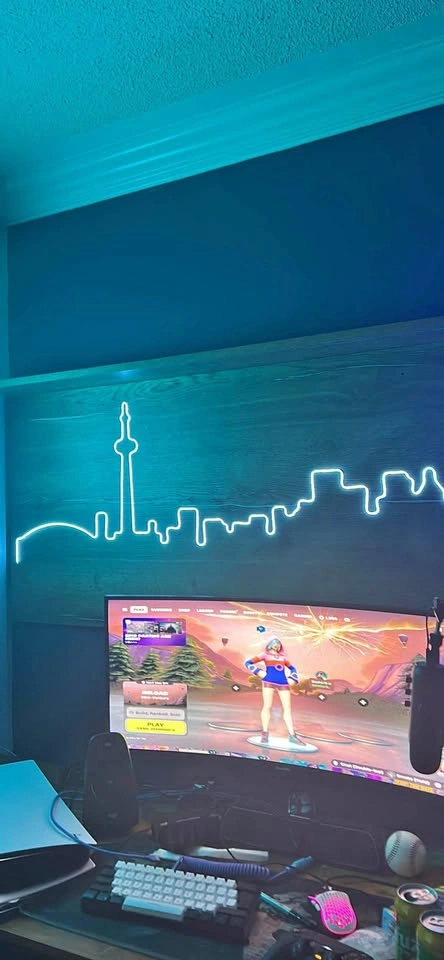 Toronto Skyline LED Neon Sign