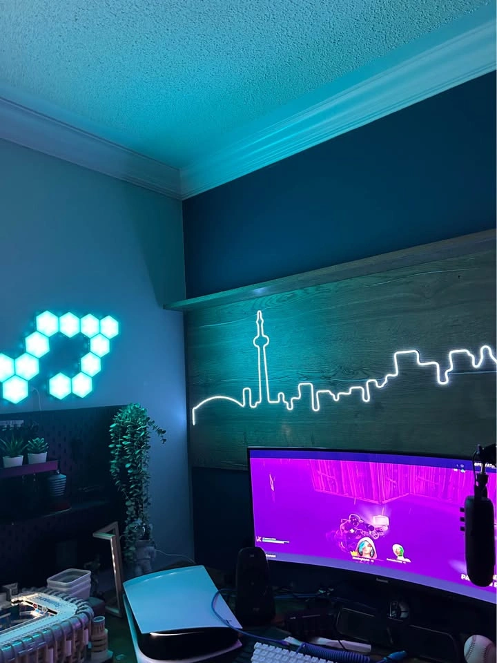 Toronto Skyline LED Neon Sign - photo 2