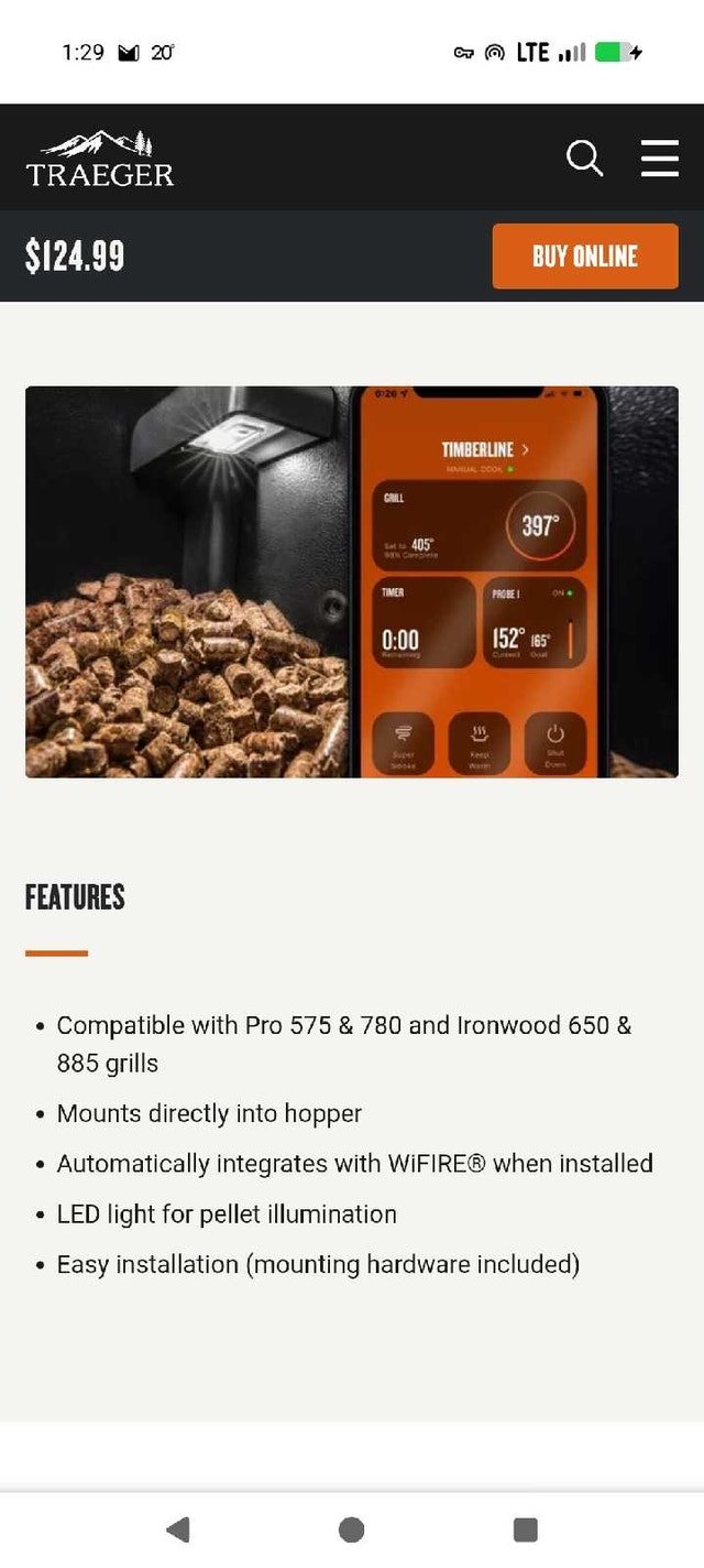 Traeger Pellet Sensor bnib (trade/barter) - photo 3
