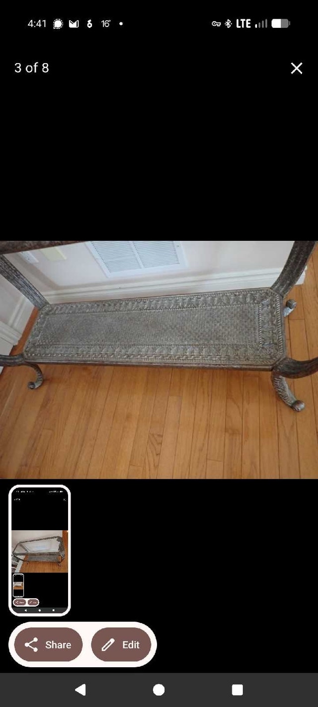 Set of glass and metal tables (barter/trade) - photo 5