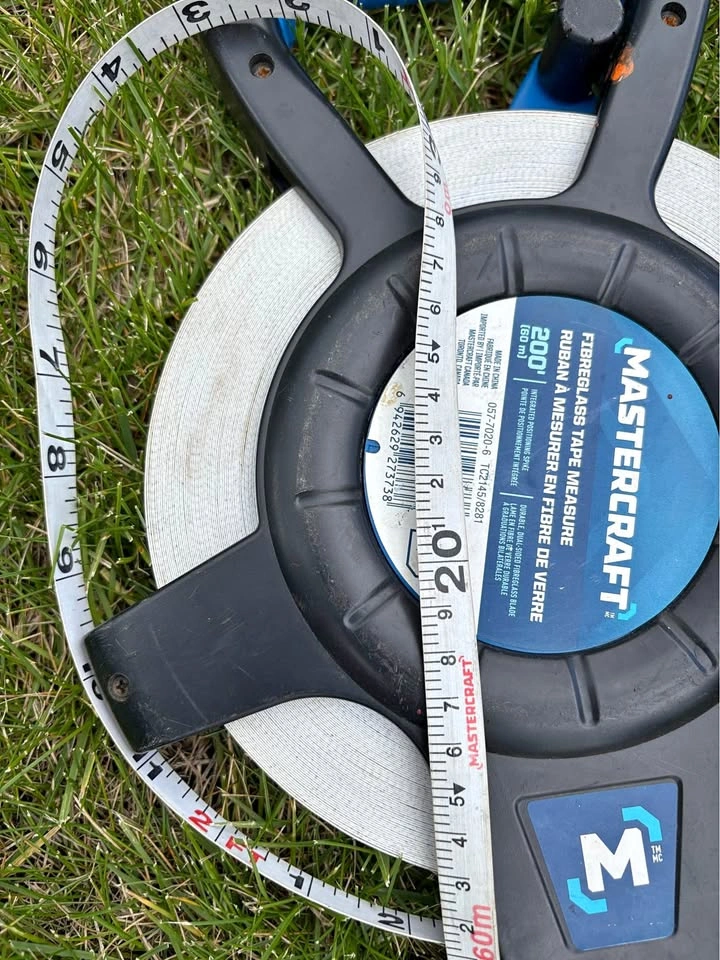 200 ft tape measure- in Olds