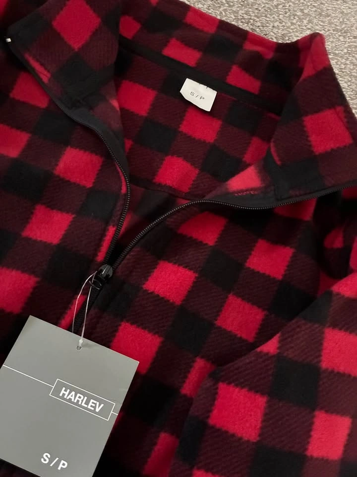 Harlev Buffalo Plaid Fleece Jacket - photo 2