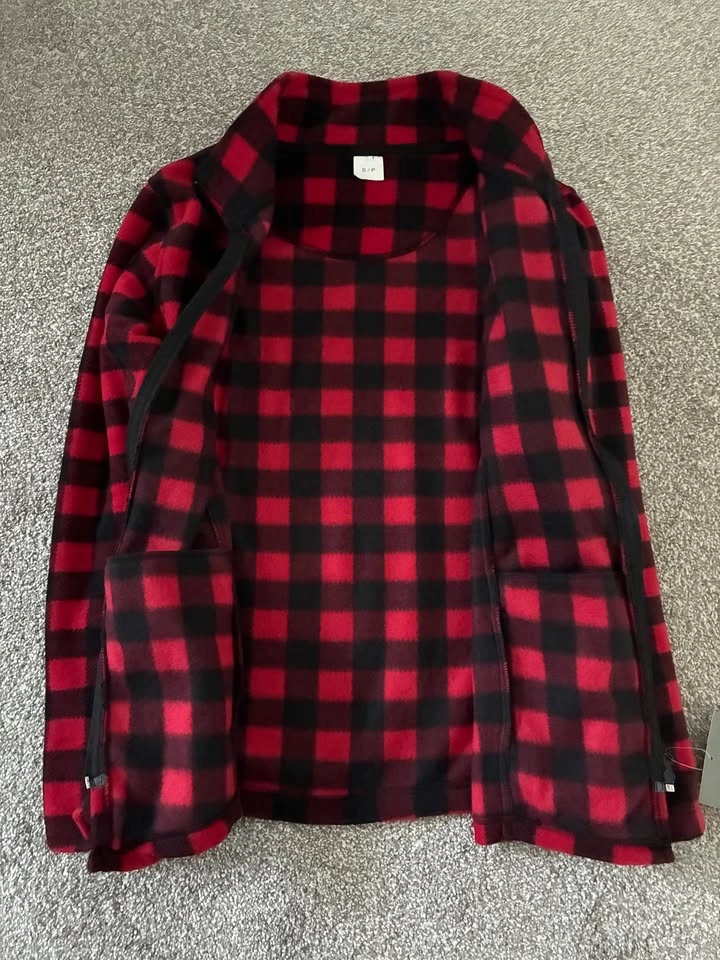 Harlev Buffalo Plaid Fleece Jacket - photo 3