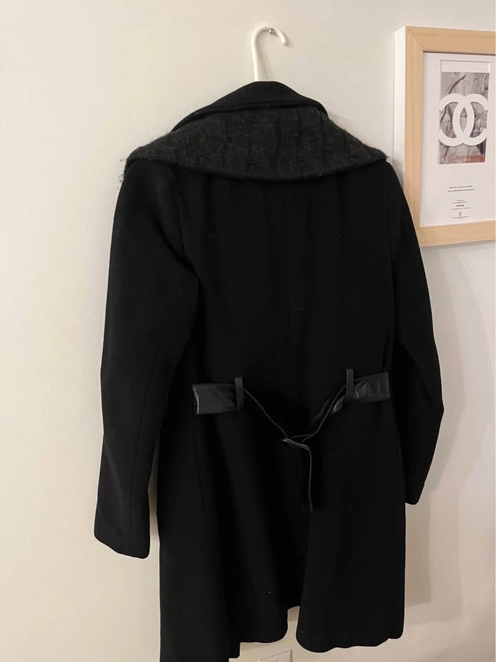 Mackage Black Wool Cashmere Coat S/P - photo 4