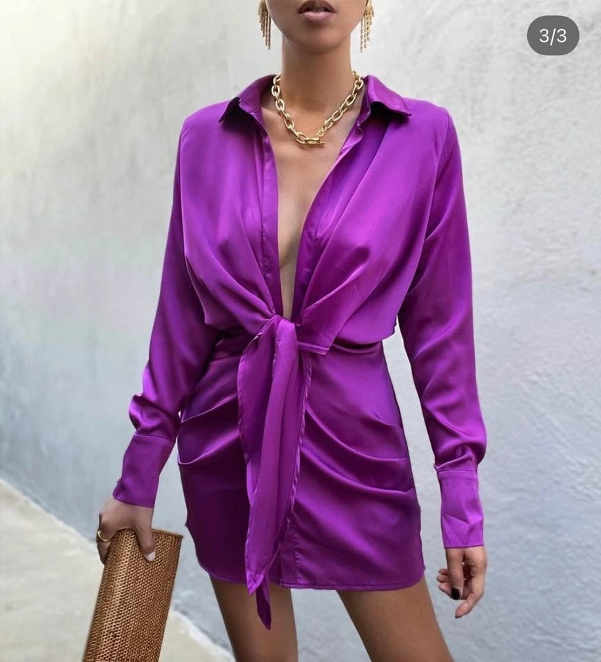 Runaway The Label Fuchsia Dress Size S - photo 2